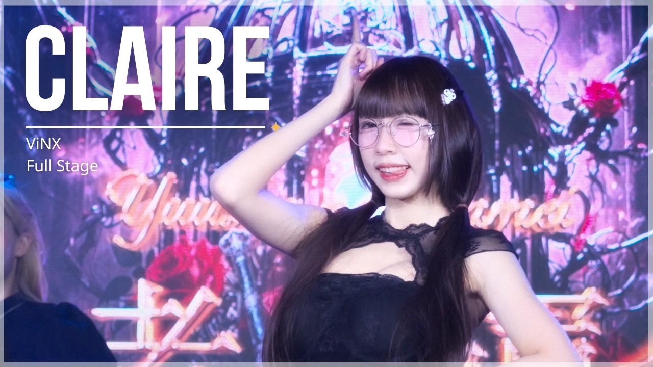 [Fancam] Claire ViNX - Full Stage | 「勇者の運命 Yuusha no Unmei」⚔️ 080326