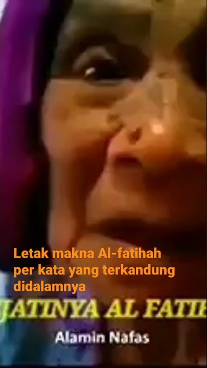 Ngaji urip ngaji roso; Hakekat makna letak al-fatihah per kata #shorts #videoshorts  #subscribe