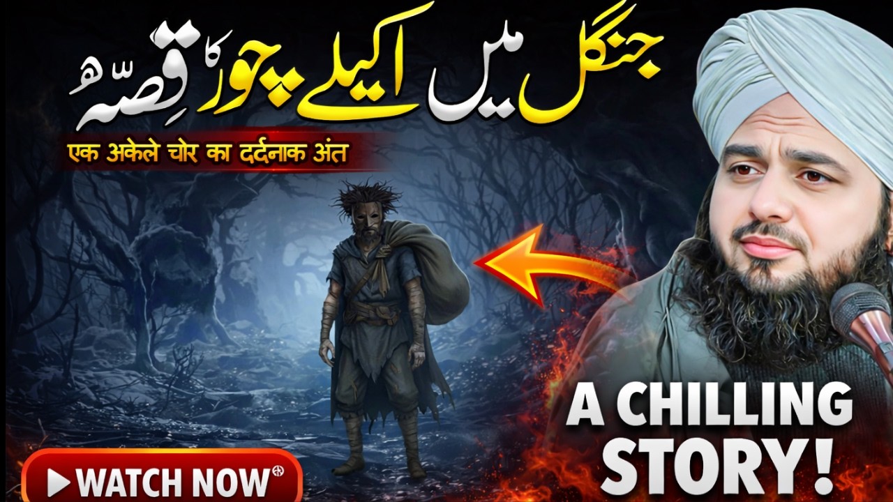 Jangal Mein Akele Chor Ka Hairatangez Waqia 😱 | Peer Ajmal Raza Qadri Latest Bayan 2026