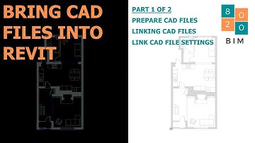 Working with CAD Files and Revit - File Prep and Linking Tutorial