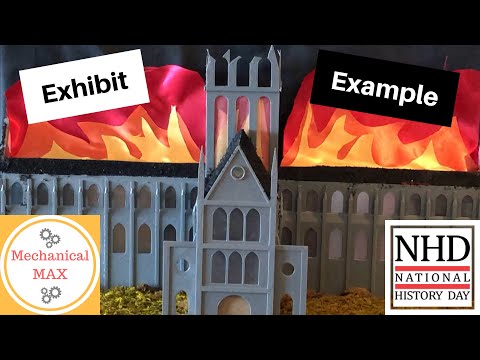 NHD Project Example - 3D Printed Exhibit
