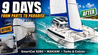How We Assemble a Catamaran in 9 Days | Smart Cat S280 'Makani'
