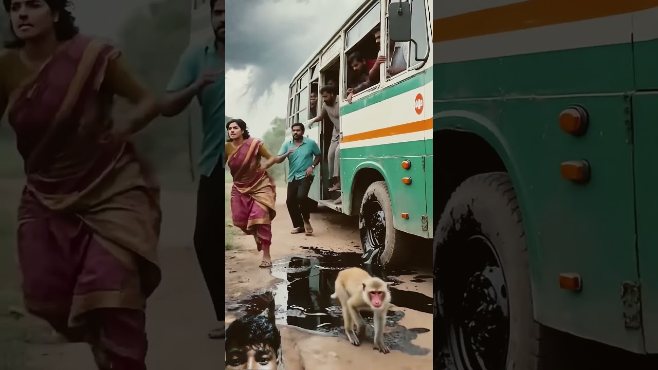 Bus Passengers Ignore Monkey - Then ThisHappens