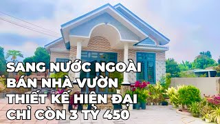 Định Cư Ở Nước Ngoài Chị Trinh hạ giá bán nhà vườn hiện đại ở BRVT,để lại nội thất