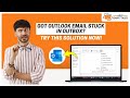 How to Fix Outlook Email Stuck in Outbox? | Help Email Tales