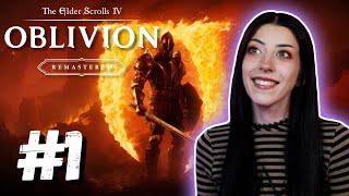 FIRST Time Playing Oblivion! | Oblivion Remastered | Wood Elf Witchhunter | Part 1