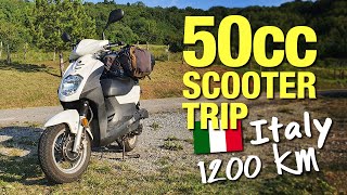 50cc Scooter Motorcycle Travel