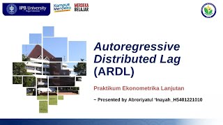 Analisis ARDL dengan Software STATA Analisis ARDL dengan Software STATA