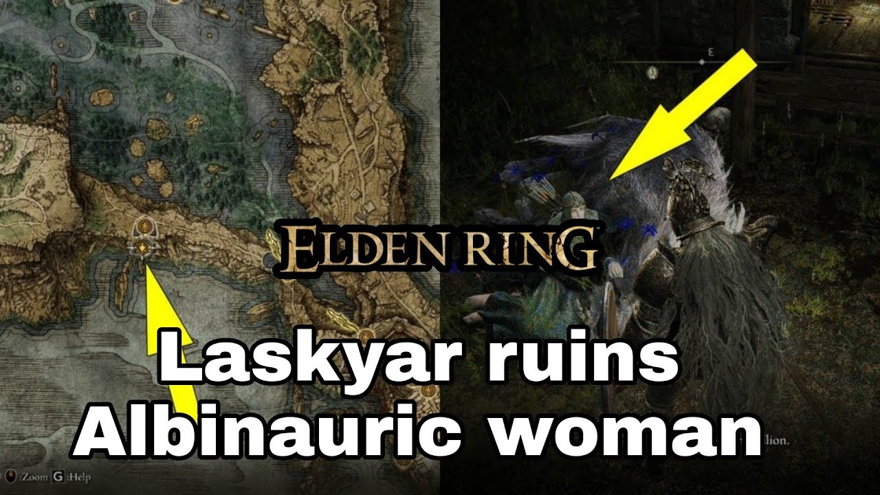 Elden Ring | EASY Guide To Laskyar Ruins & Lakeside Crystal Cave