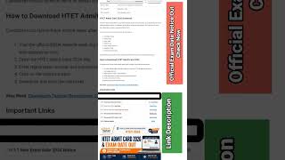 ✅ Haryana Teacher Eligibilty Test (HTET) Post Wise Exam Schedule OUT. Check Notice Here#yt#htetexam