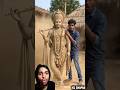 I Built a Lord Krisna Statue by Hand art#ai #art #shortsfeed