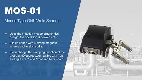 MOS01 Mouse Type Girth Weld Scanner