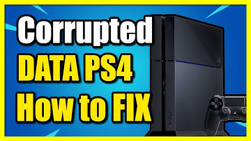 How to Fix Corrupted DATA on PS4 (Easy Tutorial)