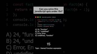 JavaScript Most Asked Interview questions❓#ytshorts #shorts #javascript #javascriptinterview #viral