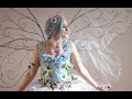 How to make a fairy top from scratch with flowers and LEDs