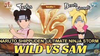 SAM VS WILD - Naruto Shippuden Ultimate Ninja Storn 4 - ESSA EU GANHEI