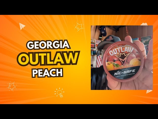 outlaw tobacco alternative FINE Cut Sampler Pack  Outlaw Dip Company Inc Outlaw Georgia Peach Nic Safe