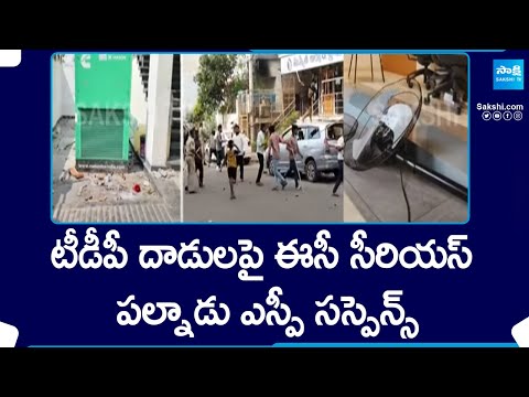 Election Commission Serious about TDP Leaders Attack | Palnadu SP Suspense |@SakshiTV - SAKSHITV