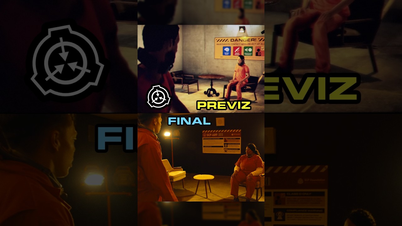 D-Class Being an Idiot, Previz vs Final #scp