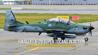 Finally A-29 Super Tucano In Action Unveiling Brazils Light Attack Aircraft & Combat Power