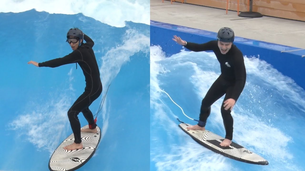 都心でサーフィン初挑戦！波乗りの天才が誕生！？【citywave】