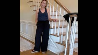 Crepette Vs. Japanese Double Satin Aritzia Lodge Pant Sizing Try-On