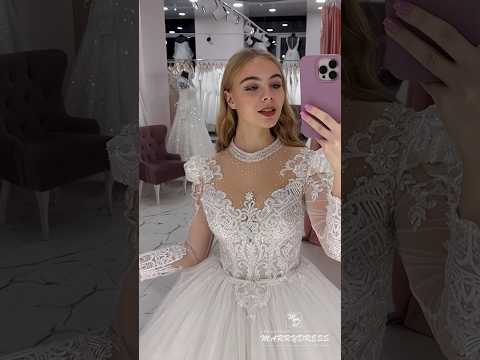 Шикарное свадебное платье с кружевным корсетом #свадебныеплатья #свадебныеплатьяворонеж #свадьба
