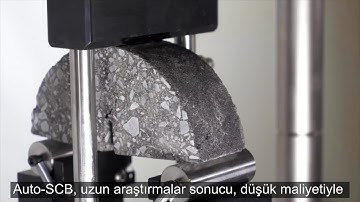 Asfalt Çatlak Test Cihazı (SCB)