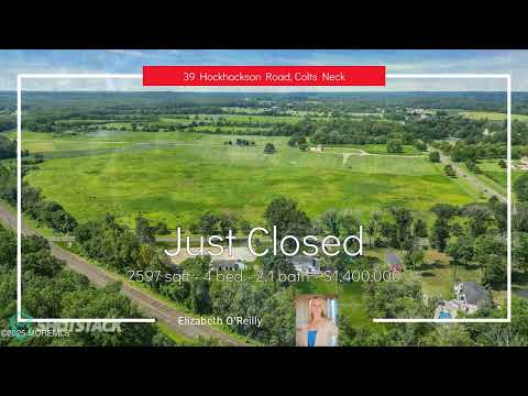 39 HOCKHOCKSON ROAD, Colts Neck, NJ home video tour
