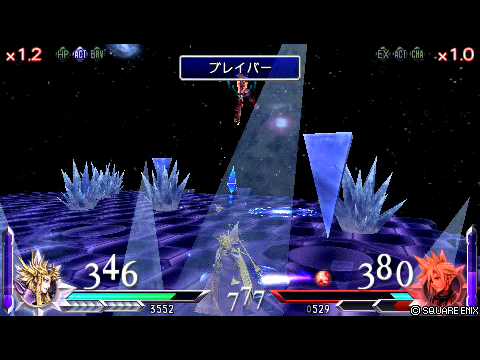 DISSIDIA FINAL FANTASY Duodecim：012 皇帝 VS クラウド