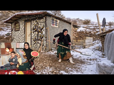 Yalda Night In A Freezing Mountain Shelter A Nomadic Mother S Life