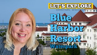 Explore the Stunning Blue Harbor Resort: Pool + Water Park + Weddings? Sheboygan Wisconsin!