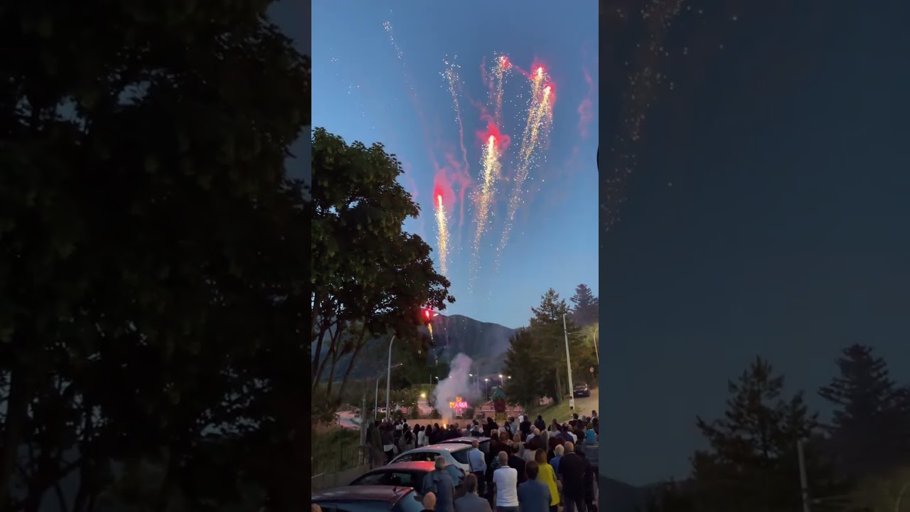 Fuochi D’artificio processione Festa della Madonna 2024