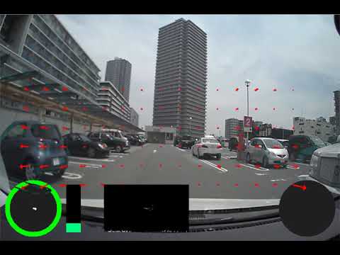 Vehicle steering and speed detection using image processing