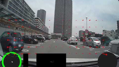 Vehicle steering and speed detection using image processing