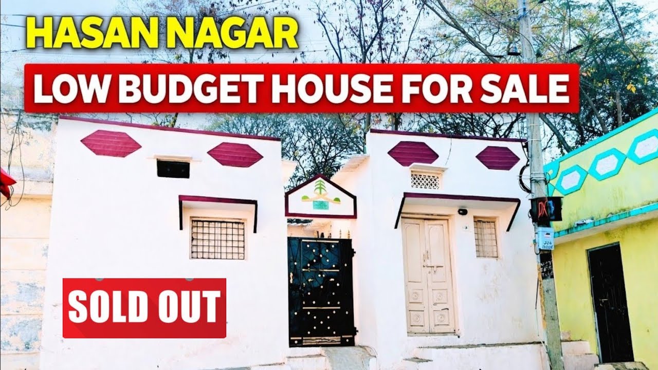 Sold out 🔥 Low Budget 🏡 House For Sale Near To Main Road | Hasan Nagar In Hyderabad 🤩