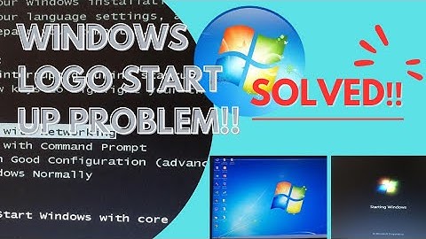 Start Up Problem! | Windows Logo | Troubleshooting Guide...