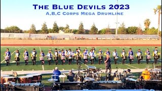 The Blue Devils 2023 | 22 Snares, 14 Bass, and 11 Tenors among the A, B and C Corps! [4K]