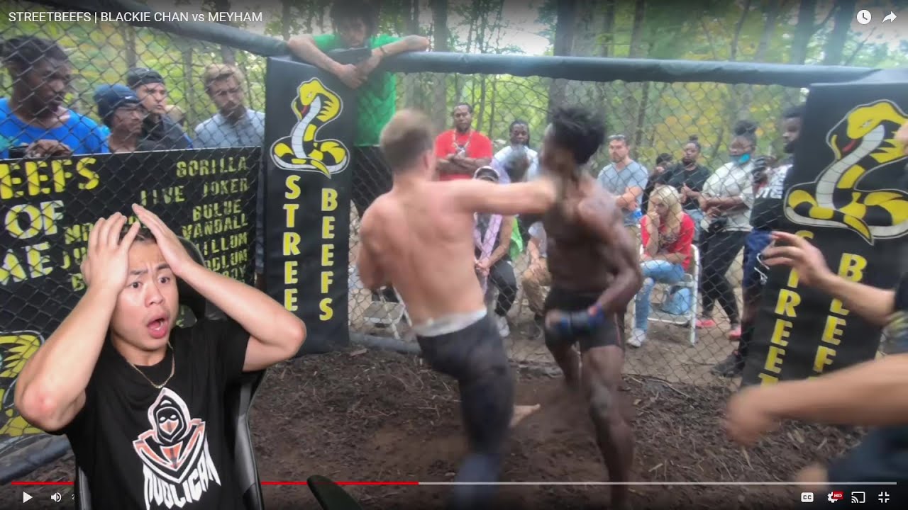 THIS WAS WILD! 😳 Reacting To STREETBEEFS BLACKIE CHAN vs MEYHAM YouTube