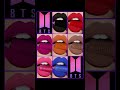 Choose your lipstick 💄 And choose your lucky handsome BTS boy 😍💜🥰#bts#btsarmy