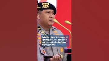 Kapolri Tegaskan Tim Transformasi Bukan Tandingi Komite Reformasi Polri Buatan Prabowo #short