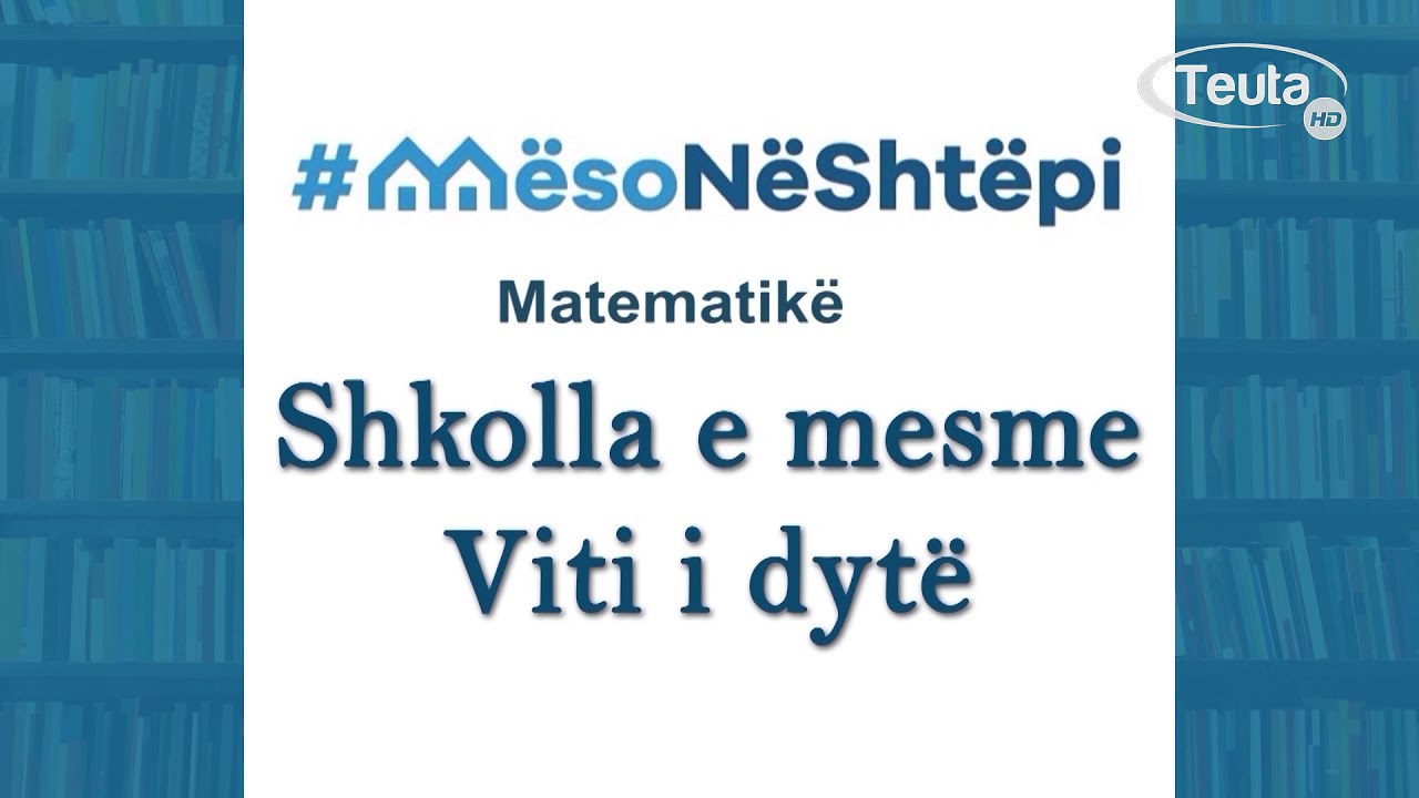 MATEMATIKË  VITI I DYTË - NUMRAT KOMPLEKS