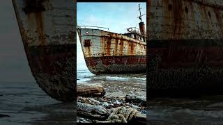barco abandonado Para Crea nuevo Hogar #pazmundial #espacio #contenedor #tráiler #misterio