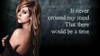 Video thumbnail of "Avril Lavigne- Remember When Lyrics"