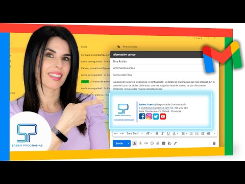 ✅ Cómo crear FIRMA en GMAIL con Imagen, Texto y Enlaces 2022