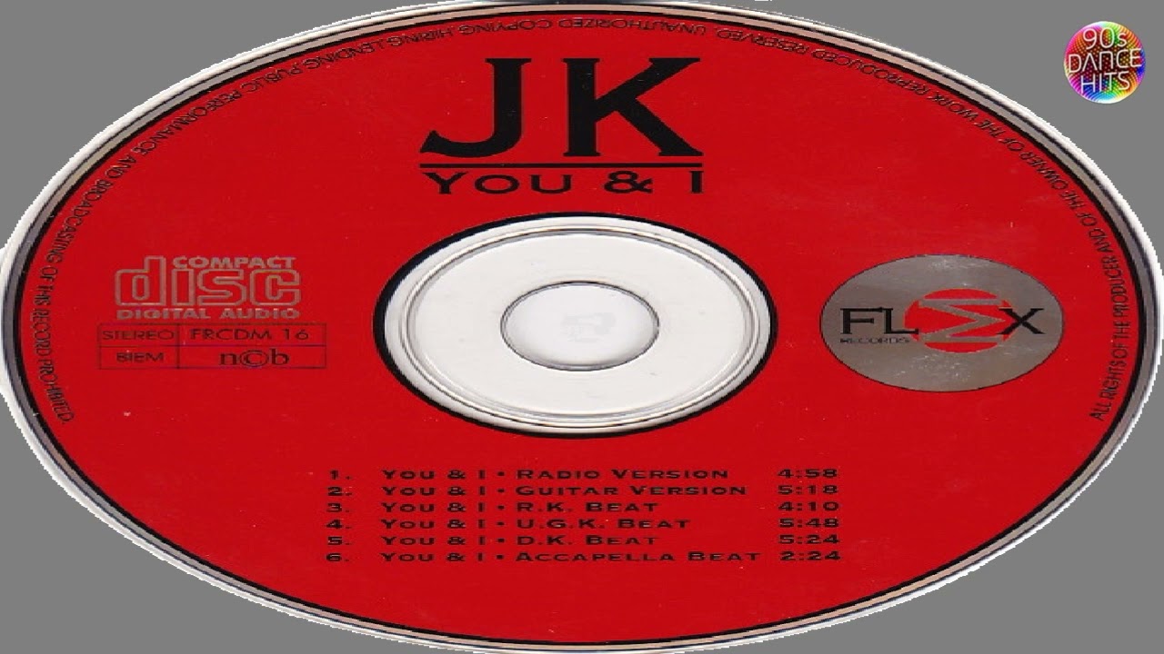 J.K. - You \u0026 I (Accapella Beat)