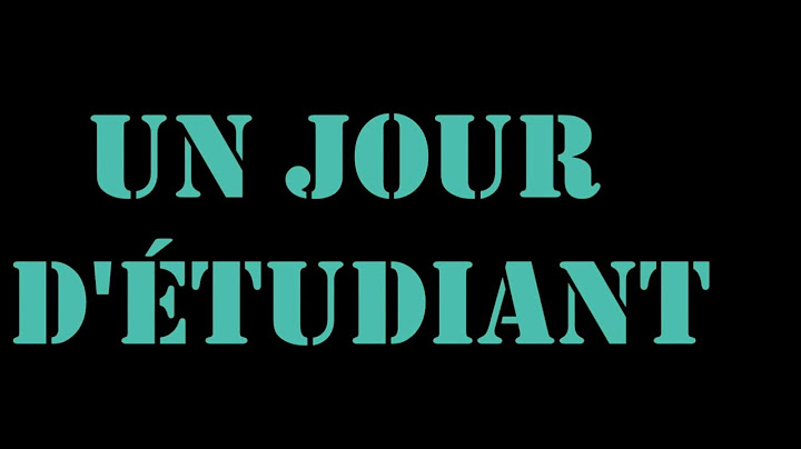 Un jour d'étudiant (Stromae - alors on danse (parody) university version)