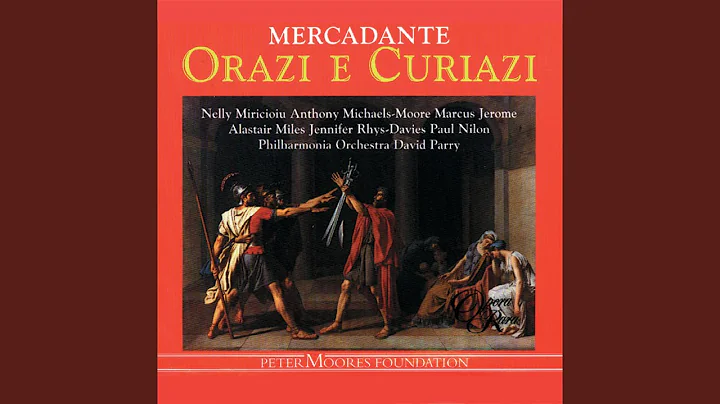 Orazi e Curiazi, Act 3: "Piango ... ma queste lagr...