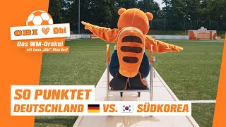 Deutschland gegen Südkorea … wer gewinnt? – Das OBI 🧡 Obi WM-Orakel