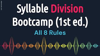 Syllable Division Bootcamp: All 8 Syllabication Rules  (One Minute Reading Tutor) #syllabledivision